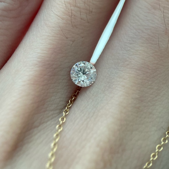 Estate 0.45ct natural earth-mined diamond vintage old round cut 1/2 carat 5mm - Picture 11 of 14